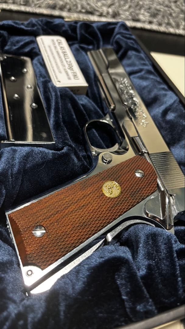 東京マルイ コルトガバメント Series'70 Nickel Finish