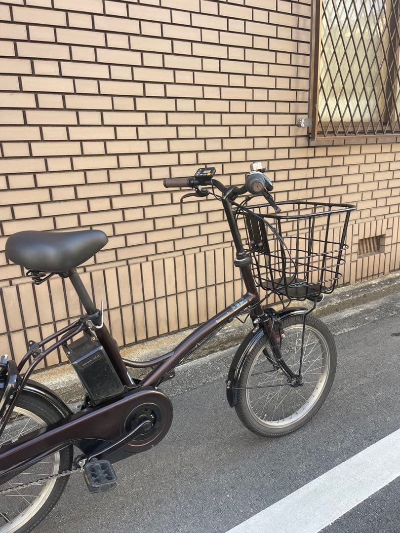 12ahミニパナソニック電動アシスト自転車20インチ