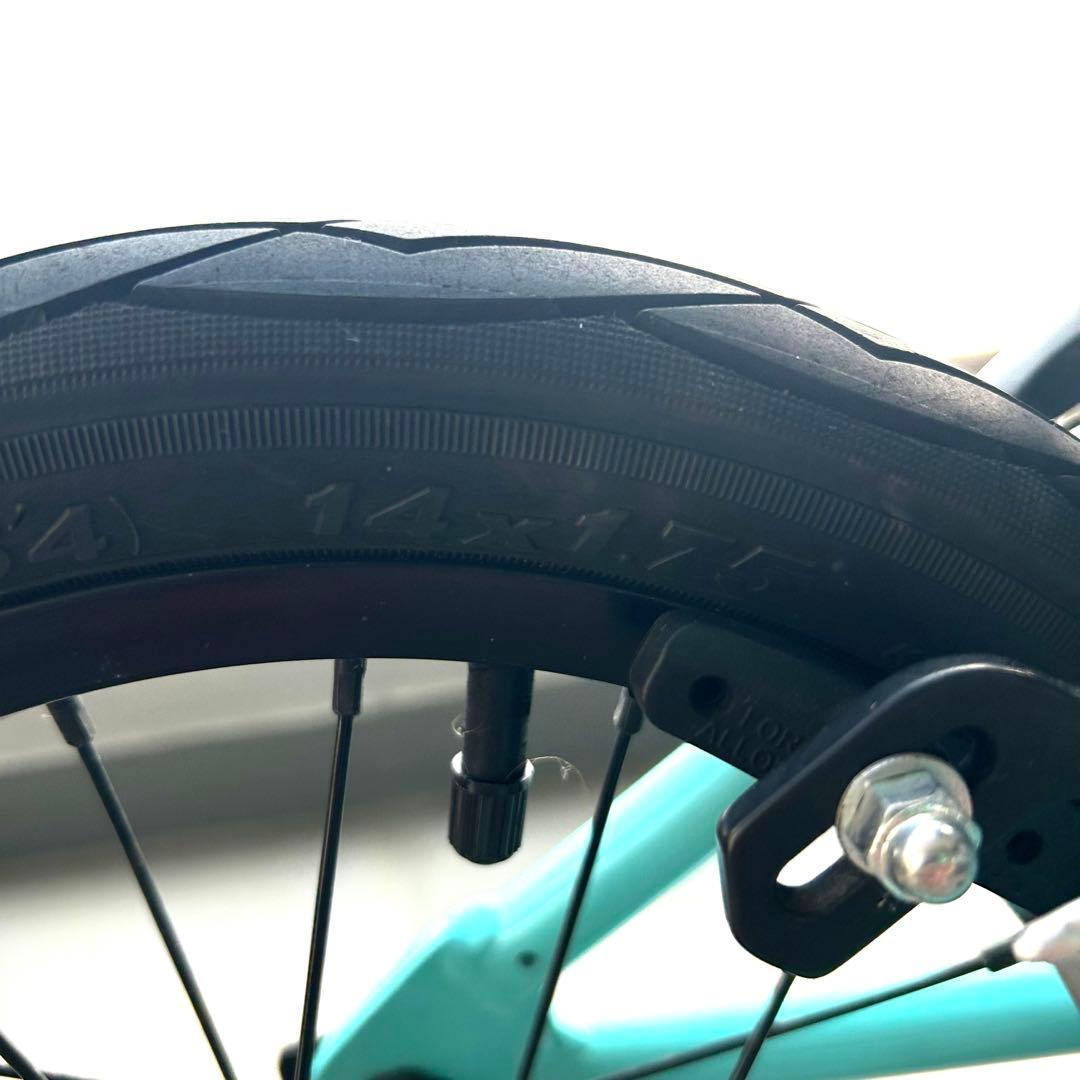 BMX 14インチ ダーカスワン　限定色　キッズ　DURCUSONE ターコイズ