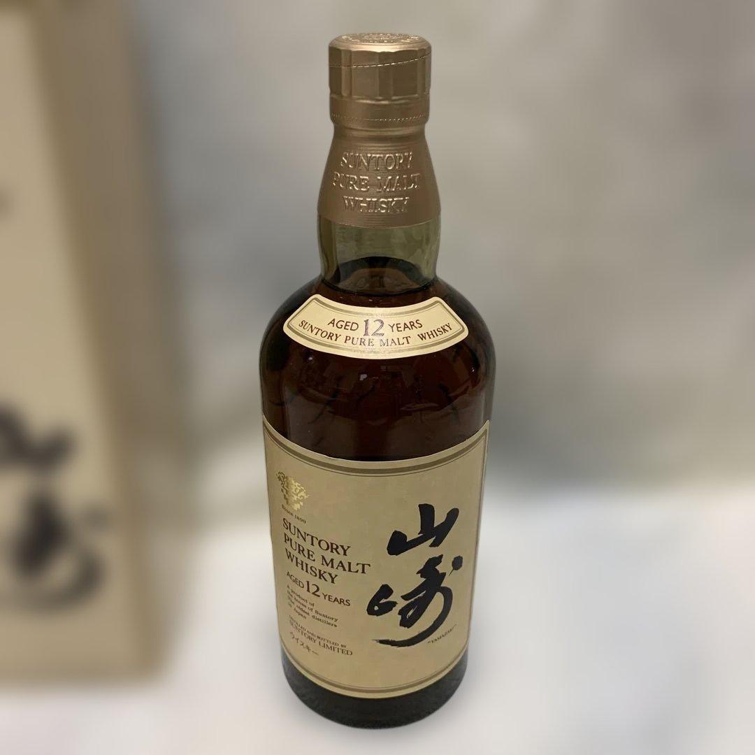 サントリー 山崎 12年 750ml　華(花)マークラベル