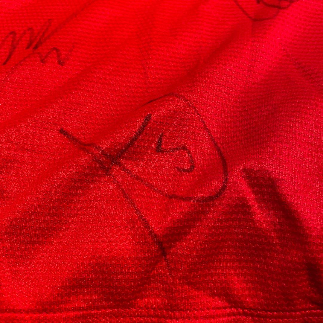 マンU 選手直筆サイン入りユニフォーム 証明書付き