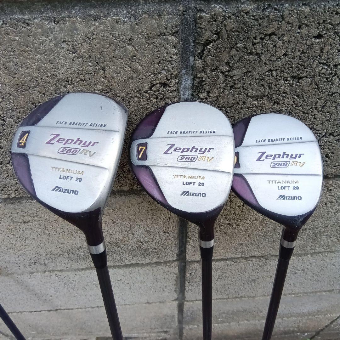 ゴルフクラブとバッグ　レディースフルセット