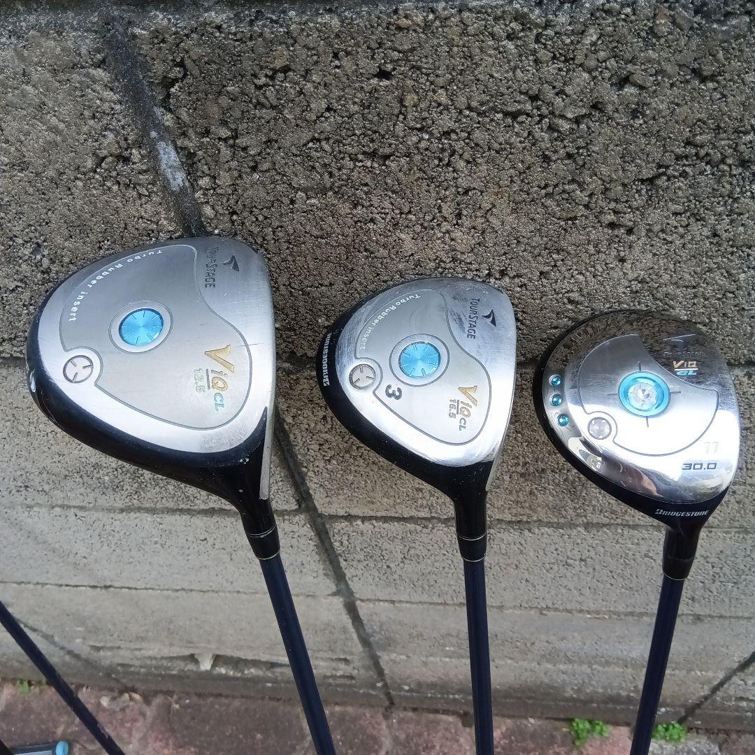 ゴルフクラブとバッグ　レディースフルセット