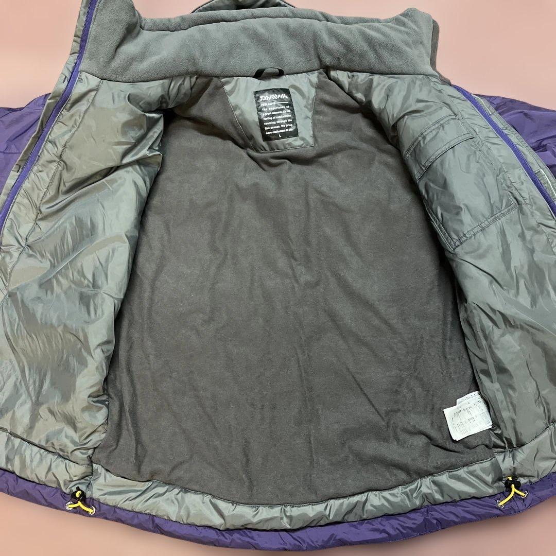 【使用頻度極少】ダイワ　紫　防寒　フィッシングウエア　上下セット