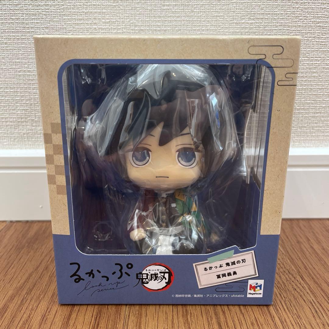 新品未開封 鬼滅の刃 るかっぷ 冨岡義勇　胡蝶しのぶ　特典座布団付き フィギュア