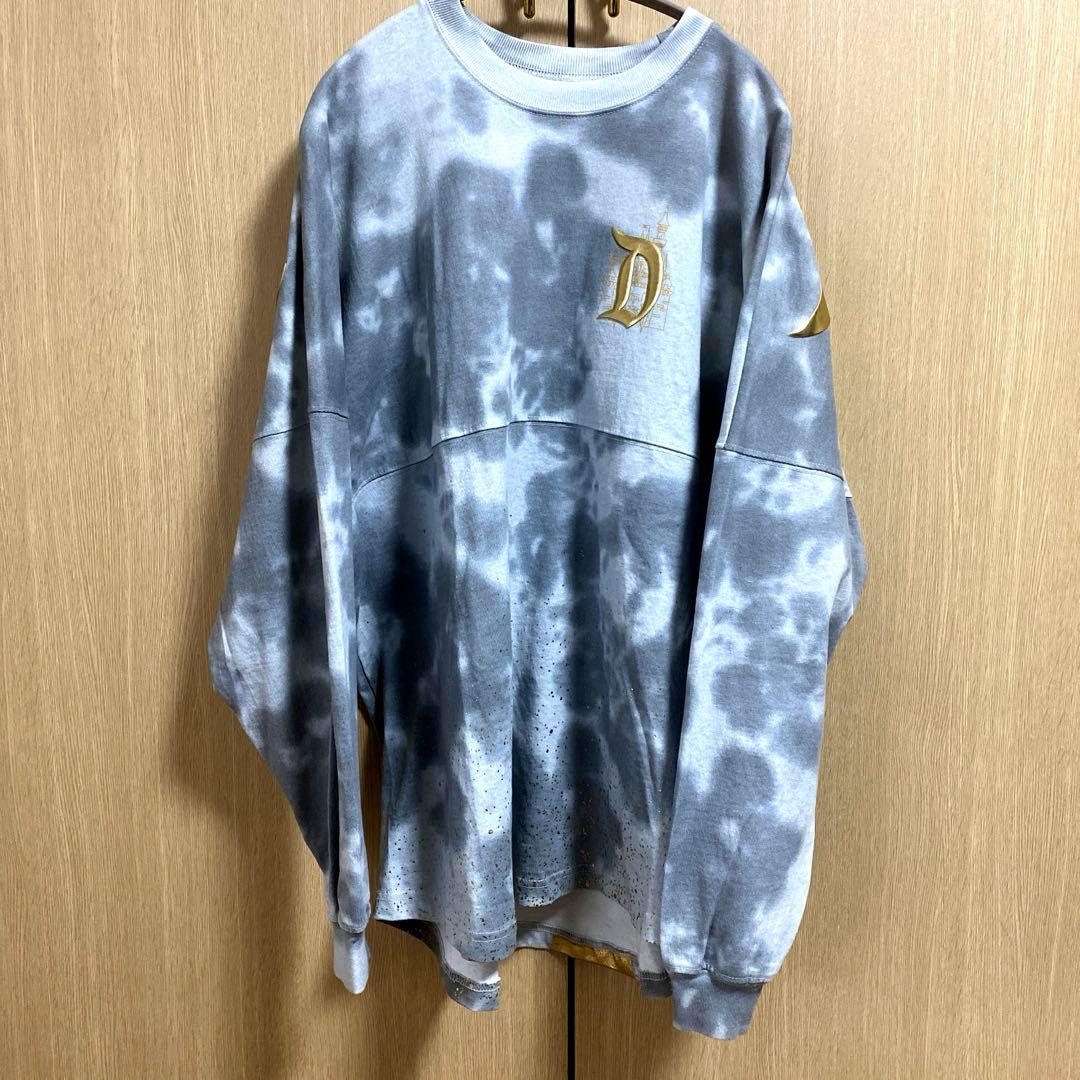 海外限定 ディズニー スピリットジャージー ロンT アナハイム M アメリカ