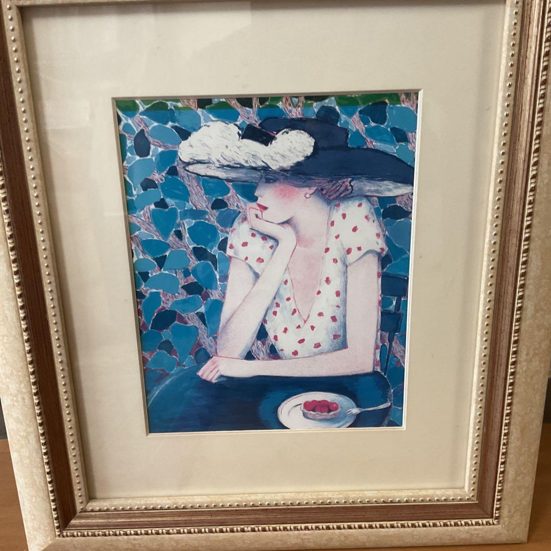 ジャン＝ピエール カシニヨール 甘い誘惑 アートフレーム 額装 前面ガラス