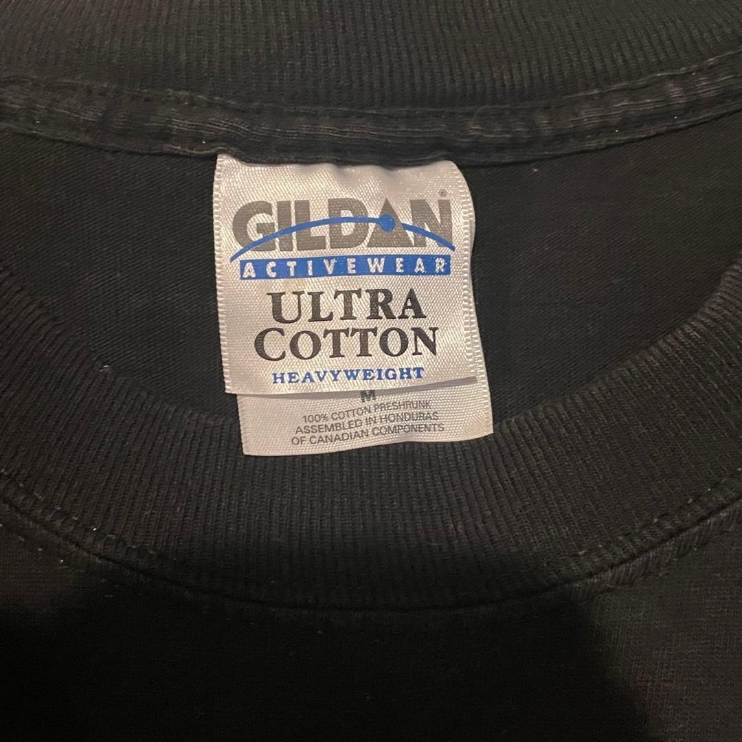 90s Head Shot ぶち抜きスマイル Tシャツ M