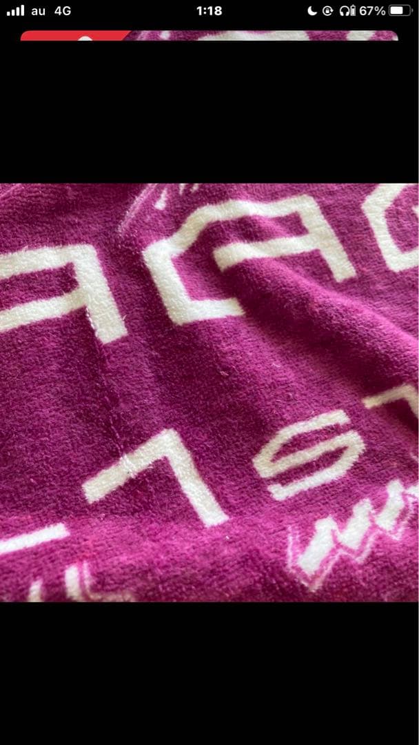 AAA 1st tour R2 マフラータオル　紫 宇野実彩子