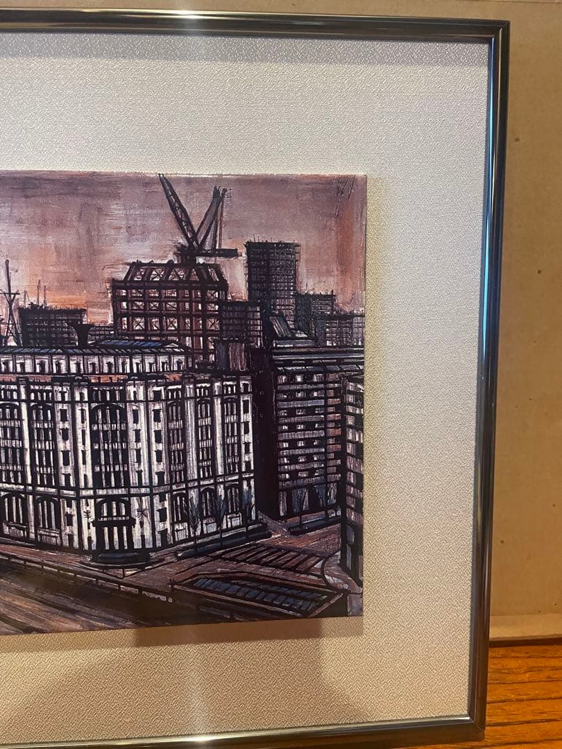 ベルナール・ブュッフェ　陶版　Bernard Buffet 箱あり