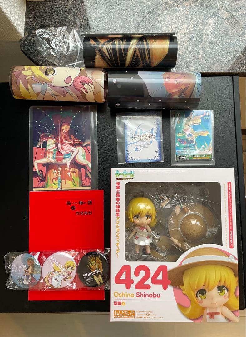 偽物語 化物語　プレミアムアイテムBOX 忍野忍　戦場ヶ原ひたぎ