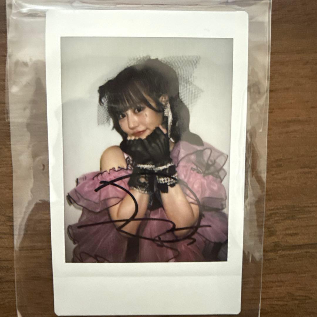 カ*ル様 FRUITS ZIPPER 月足天音 生誕ラッフル A賞 直筆サインチ