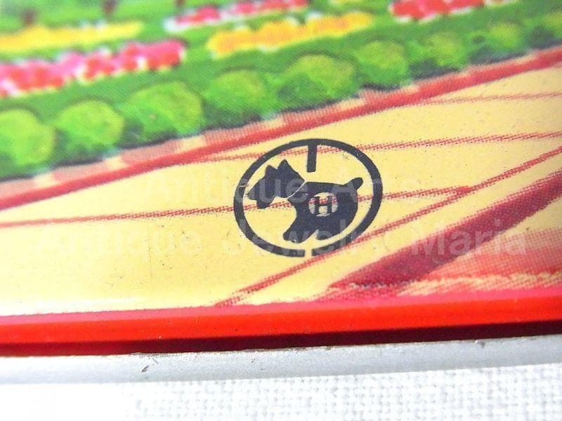 ブリキの飛行機が走る ドリームランド エアポート １９６０年代　日本製　箱付き