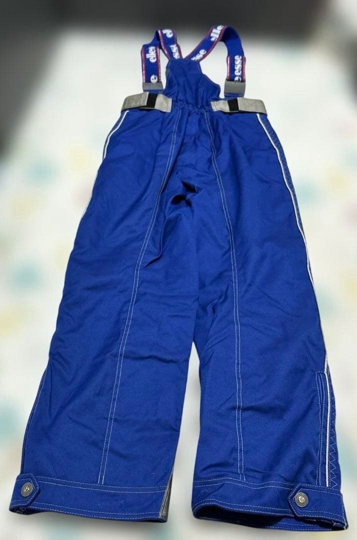 ellesseエレッセ　フランス代表ココリコ　スキーウェア 上下セットM白ブルー