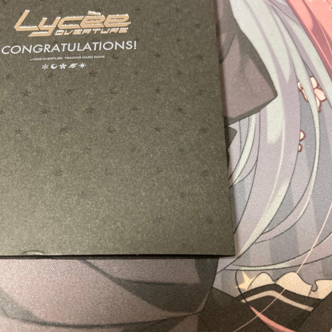 lycee リセ　ま〜まれぇど　リセリシアス・H・霧ヶ崎　直筆サイン　凹みあり