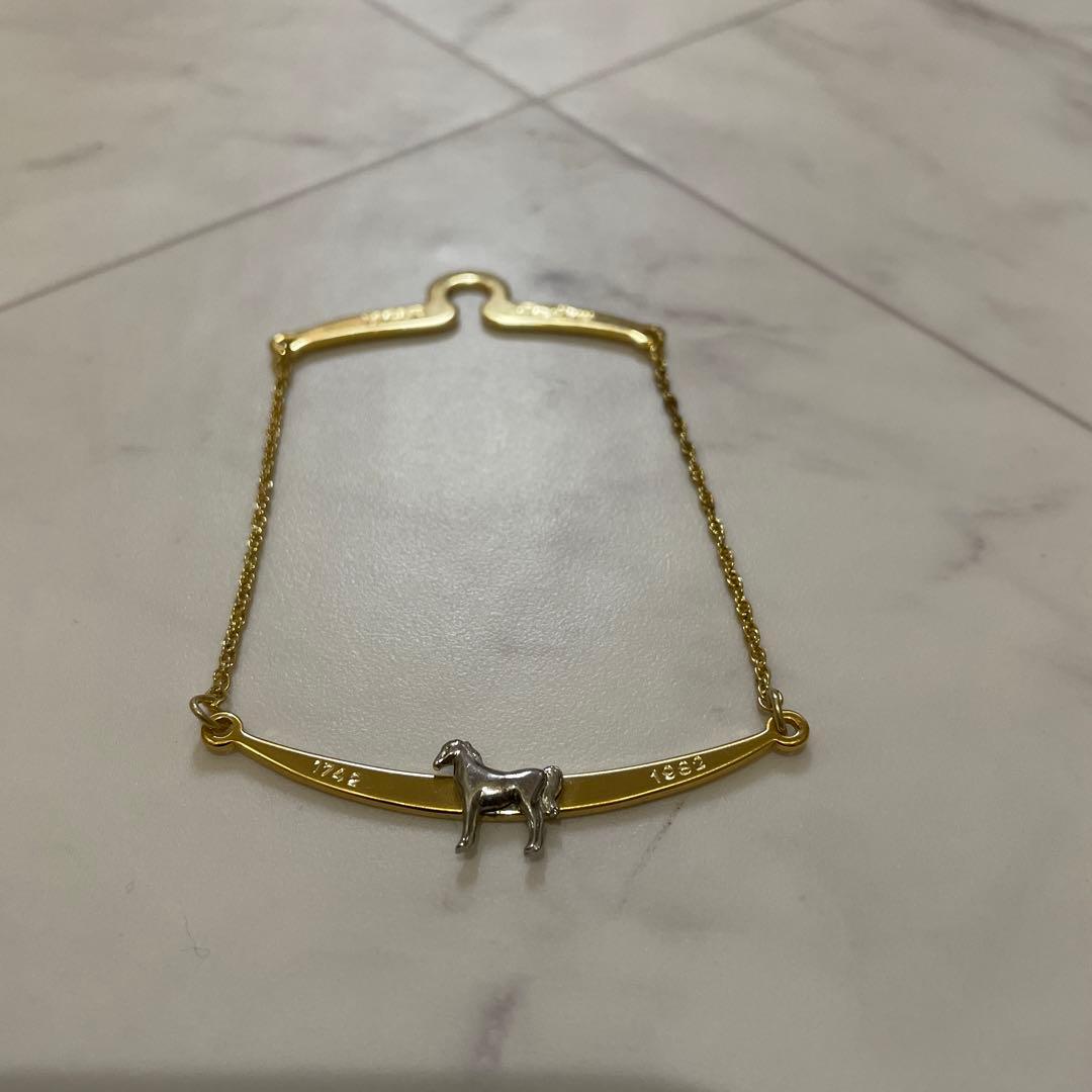 ホワイトホース ウィスキー ローガン ボトルチェーン 24K GP 刻印あり