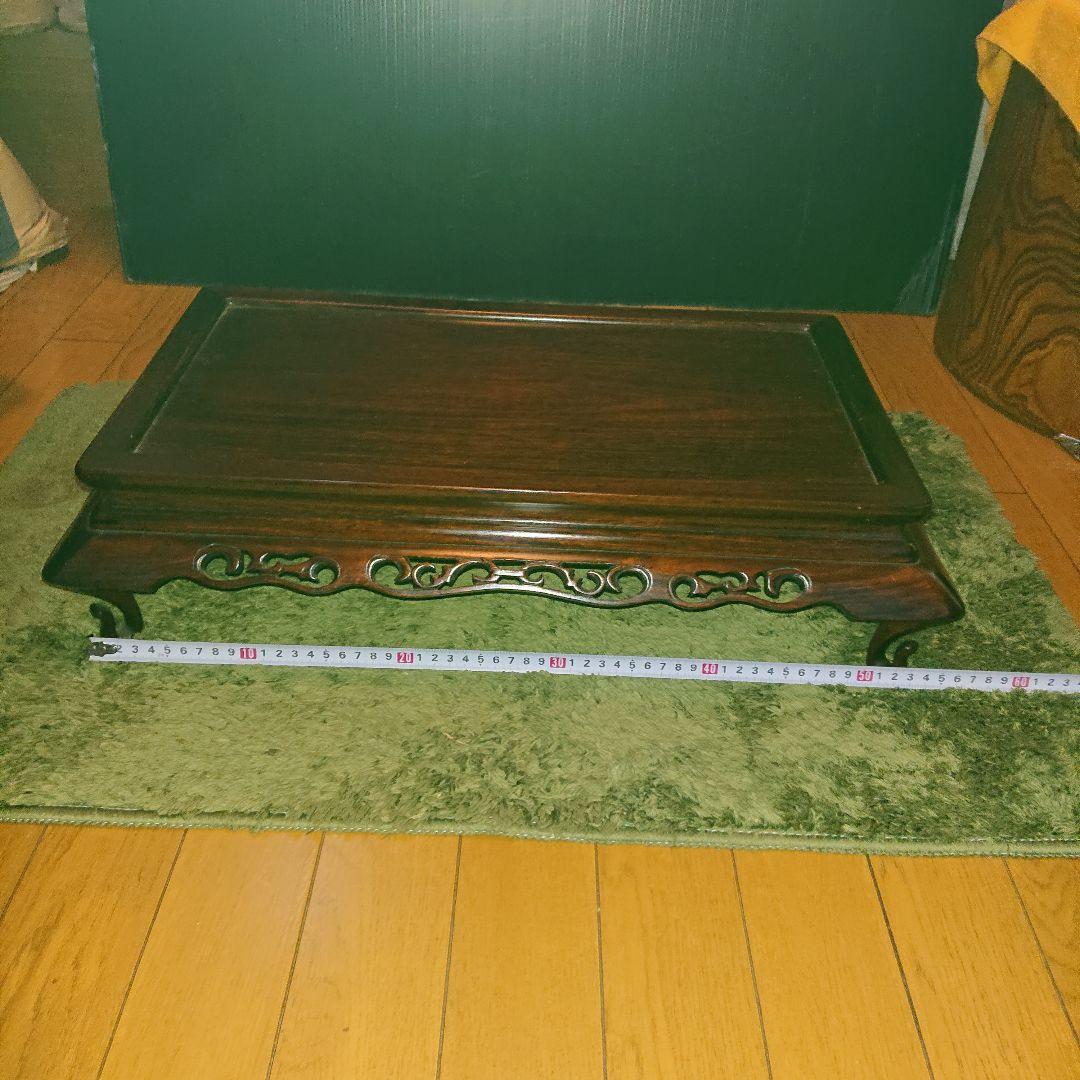 唐木紫壇、飾り花台