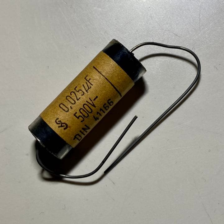 SIEMENS/klangfilm40年代ビンテージコンデンサ0.025uf