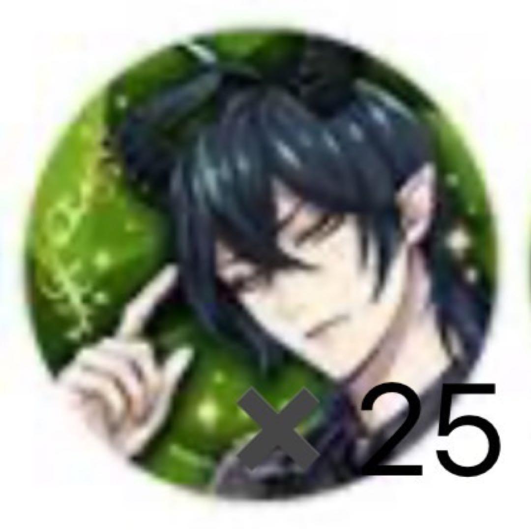 ツイステ　ツイステッドワンダーランド　ブレイジュングジュエル　マレウス　缶バッジ