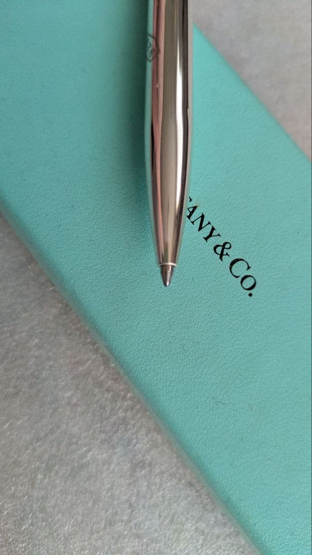 ティファニー　柄ペン　スターリングシルバー