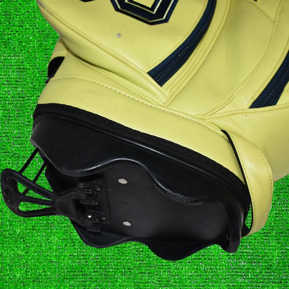 ！*！様 パーリーゲイツ スタンド式 キャディーバック９型【ライムイエロー】中古