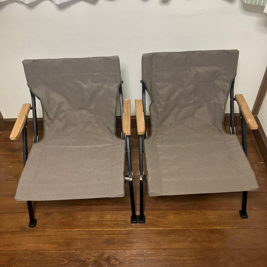  peak スノーピーク　ローチェア　ショート2脚