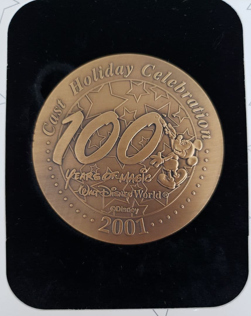 ウォルト・ディズニー　生誕１００周年記念メダル