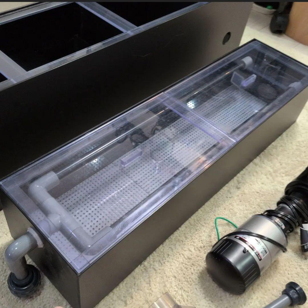 年末セール　1/4まで　90cm水槽用上部フィルター + ポンプ(レイシー)