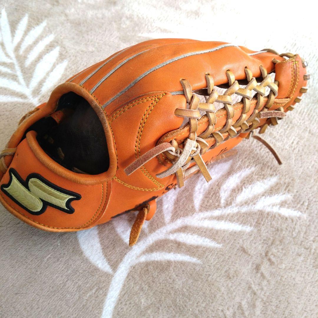 【5％引】SSK オレンジ 軟式用グローブ　オールランド