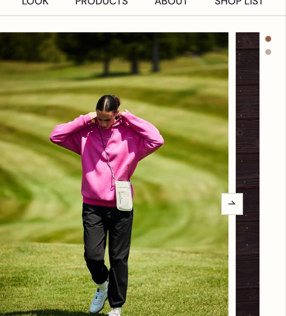 【新品】ユナイテッドアローズ✖️TaylorMade レディース パーカー　ゴルフ