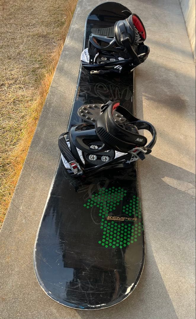 KEMPER スノーボード ブラック