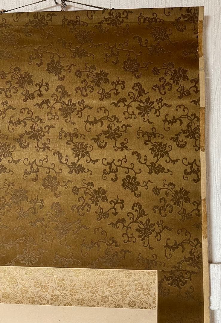 掛け軸　釧路雲泉［觀瀑図］江戸時代の南画家 共箱 紙本 日本画！