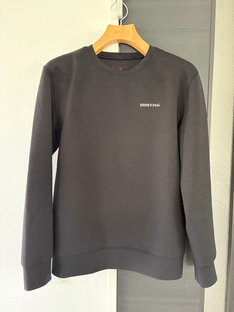 美品★BRIEFING ブラック Lサイズ トレーナー