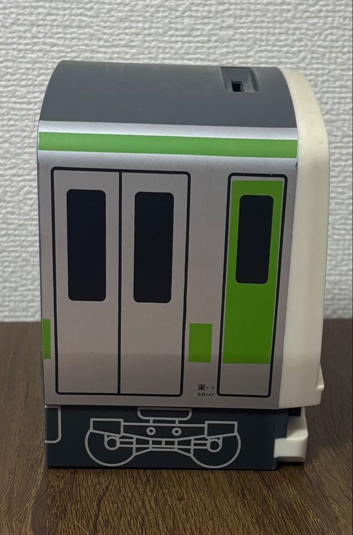 テツオトバンククロック 山手線 目覚し時計 貯金箱 鉄道 電車 レア