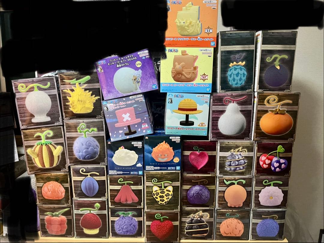 ワンピース 悪魔の実 ルームライト 全種 フルコンプリート　（被りなし）