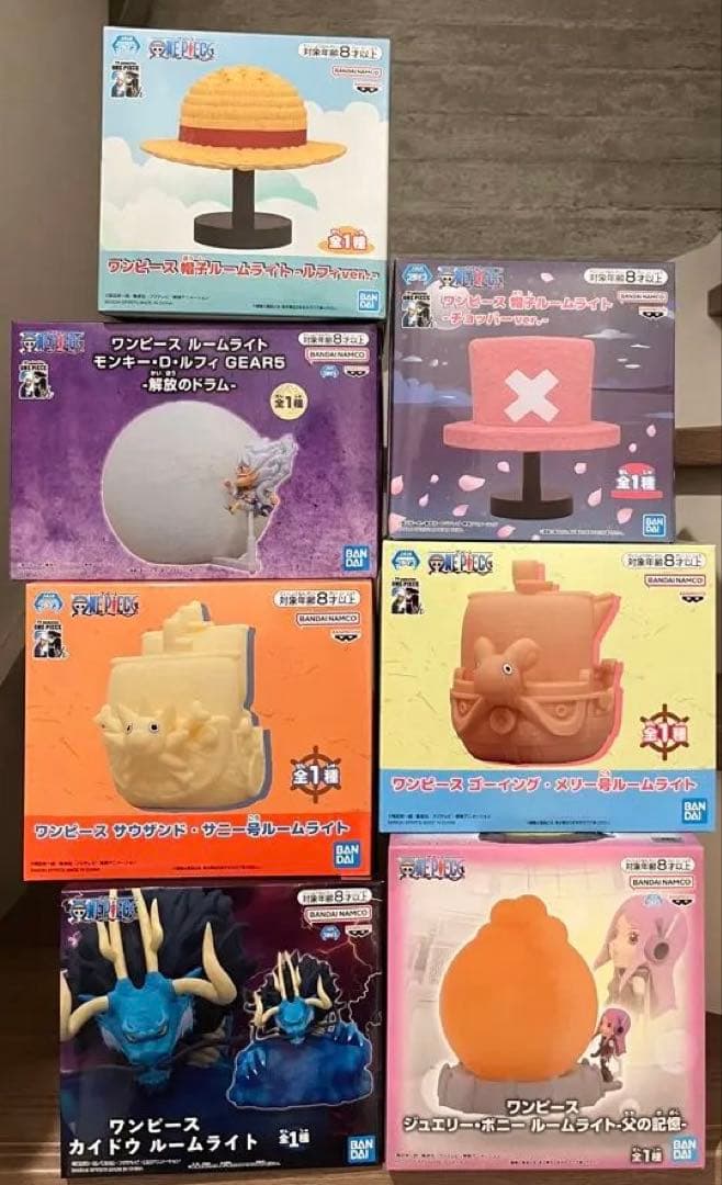 ワンピース 悪魔の実 ルームライト 全種 フルコンプリート　（被りなし）