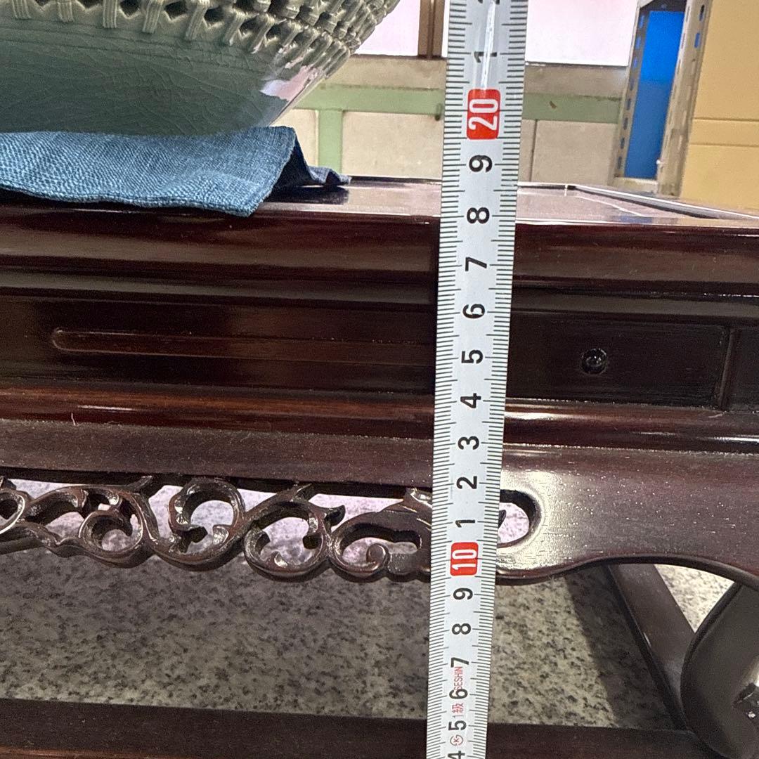 陶器 花瓶 花器 台付 置物 インテリア アンティーク ツボ 小物 格安