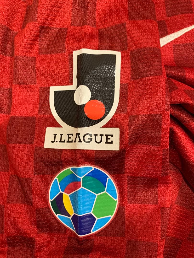 鹿島アントラーズ XL ユニフォーム LIXIL NIKE DRI-FIT 赤