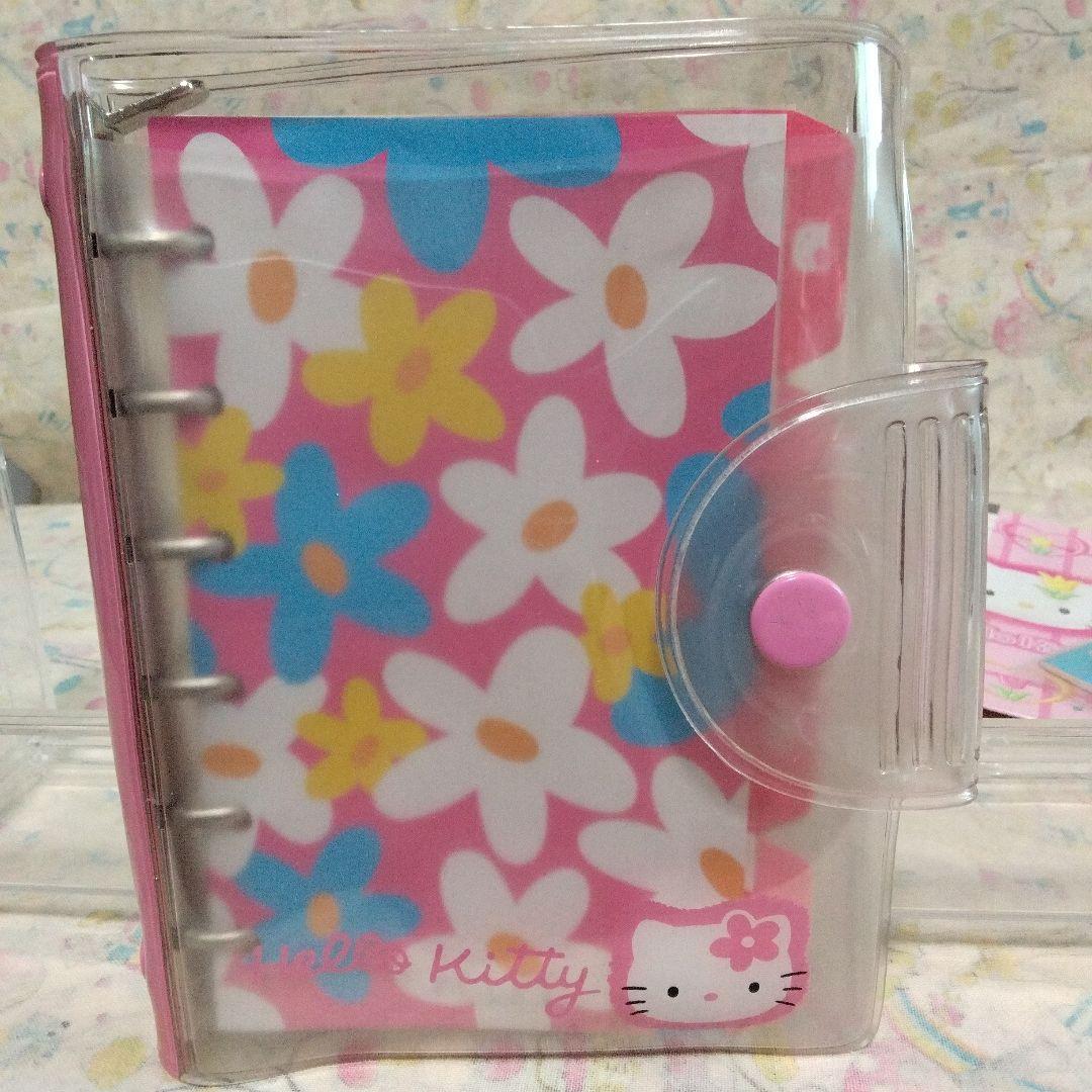 未使用　レトロ　ハローキティ システム手帳+色々セット