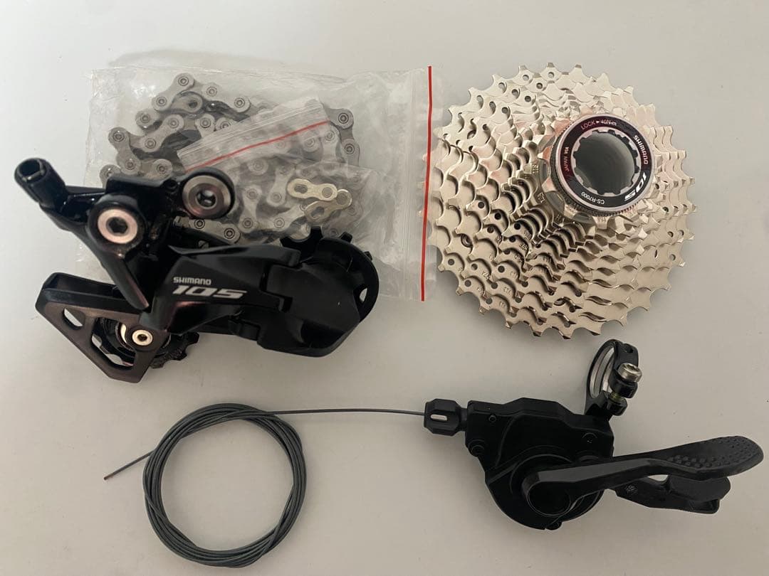 SHIMANO R7000 RS700 FD RD 11速 フラットバー　セット