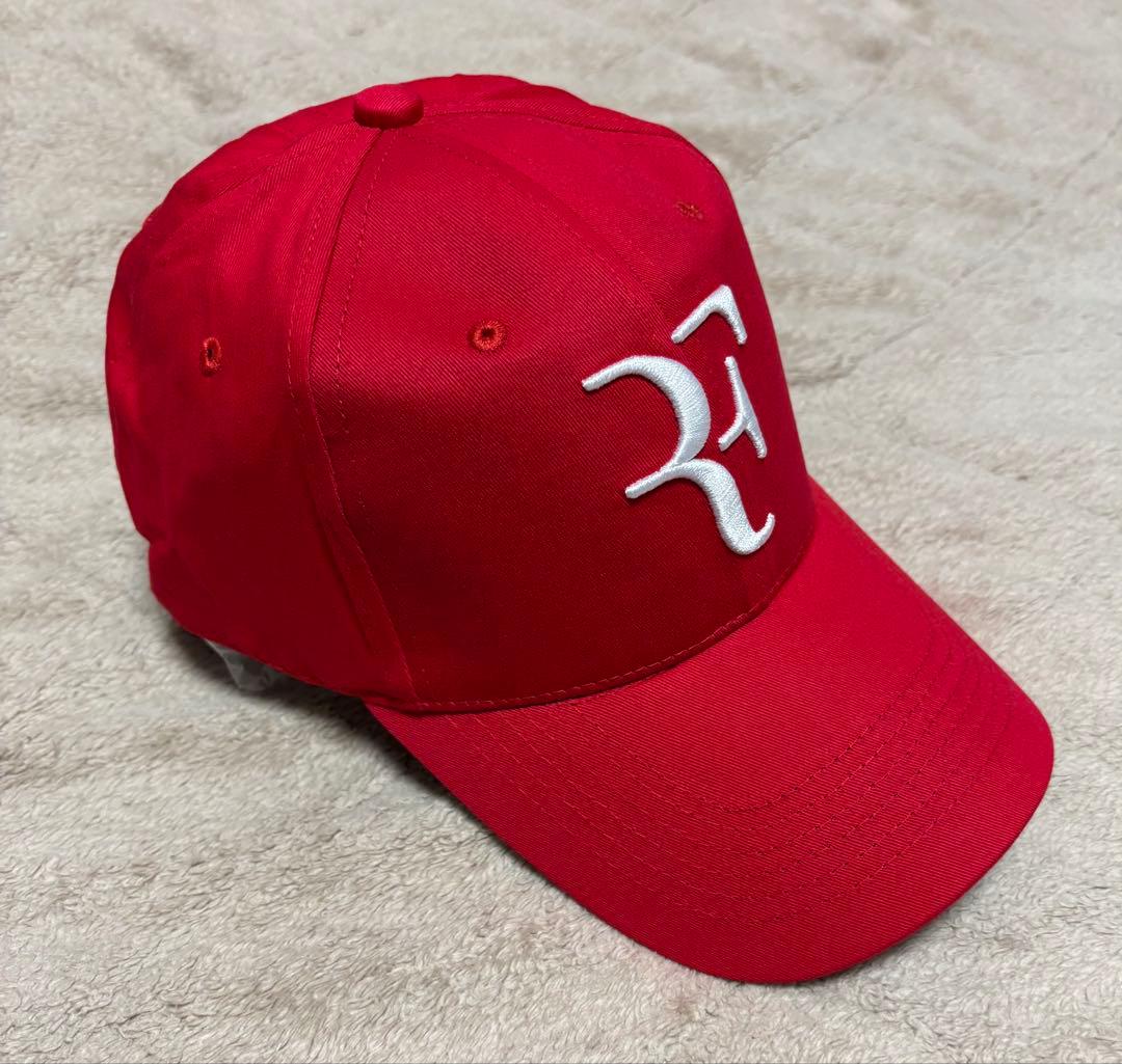 NIKE RF赤CAP ナイキ製 フェデラー【RF CAP】 RED/WHITE
