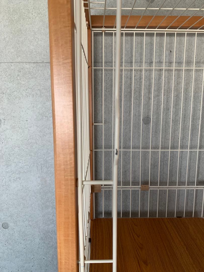 ieneko 天然木製 デザイナーズ猫ケージ 3段