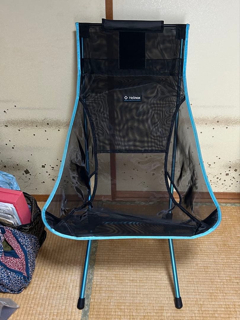 Helinox サンセット　チェア　メッシュ　ブラック