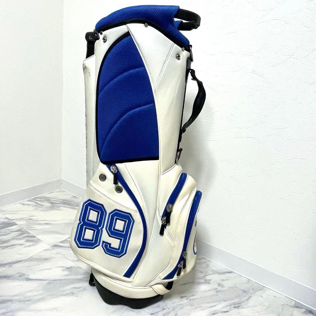 PEARLY GATES ゴルフバッグ 89 ブルーホワイト