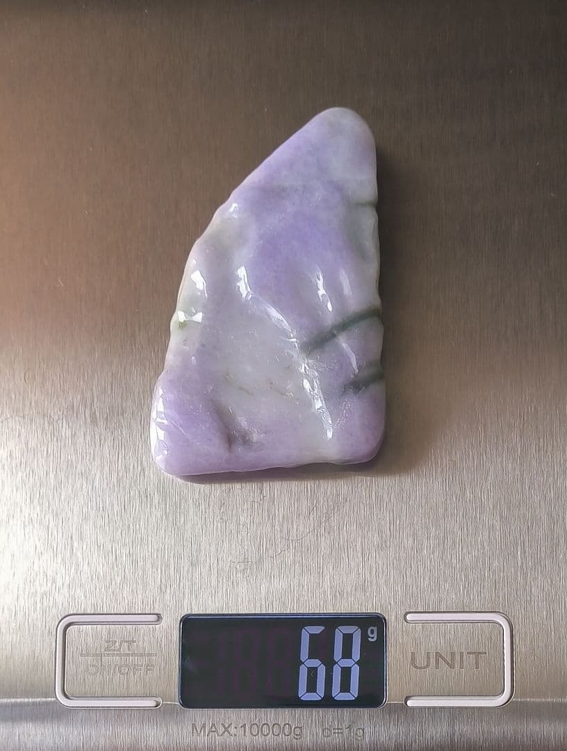 ミャンマー産ラベンダー本翡翠のルース③