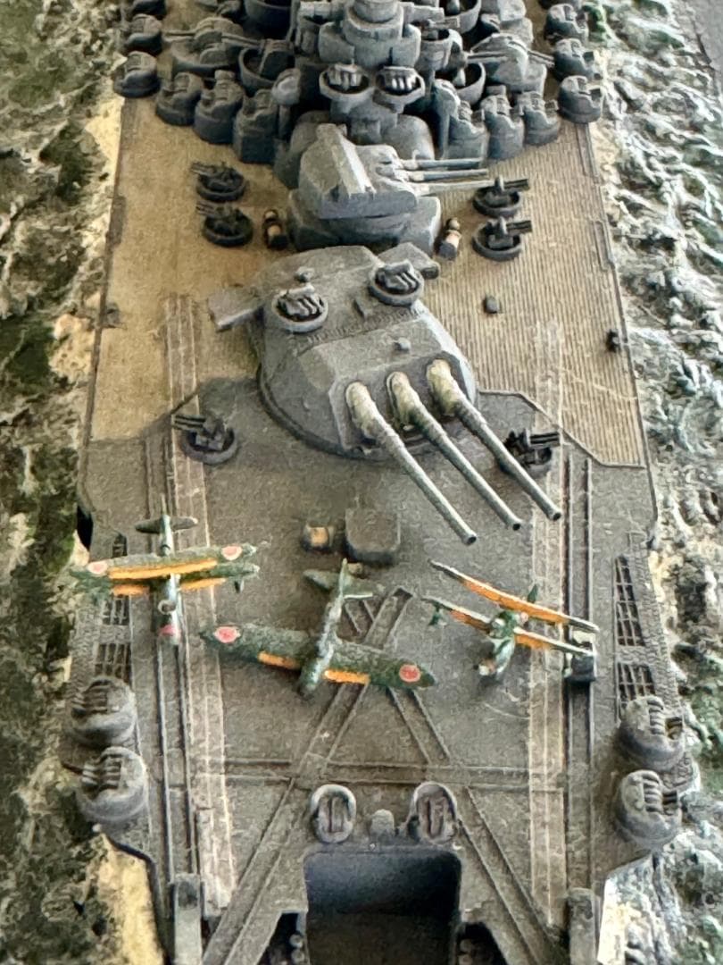 戦艦大和 ヤマト YAMATO 日本海軍戦艦 ジオラマ 完成品