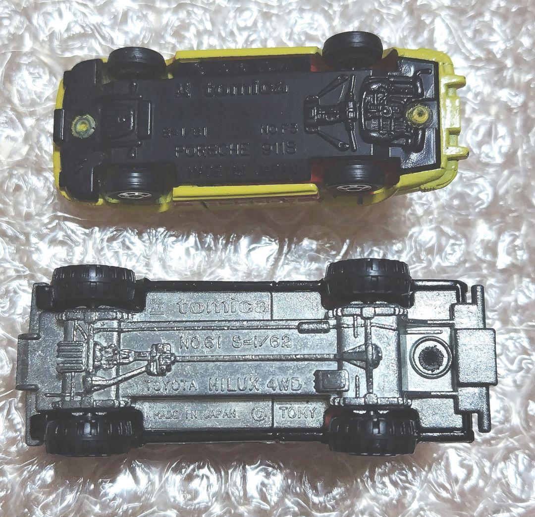 tomica　ミニカー　4台