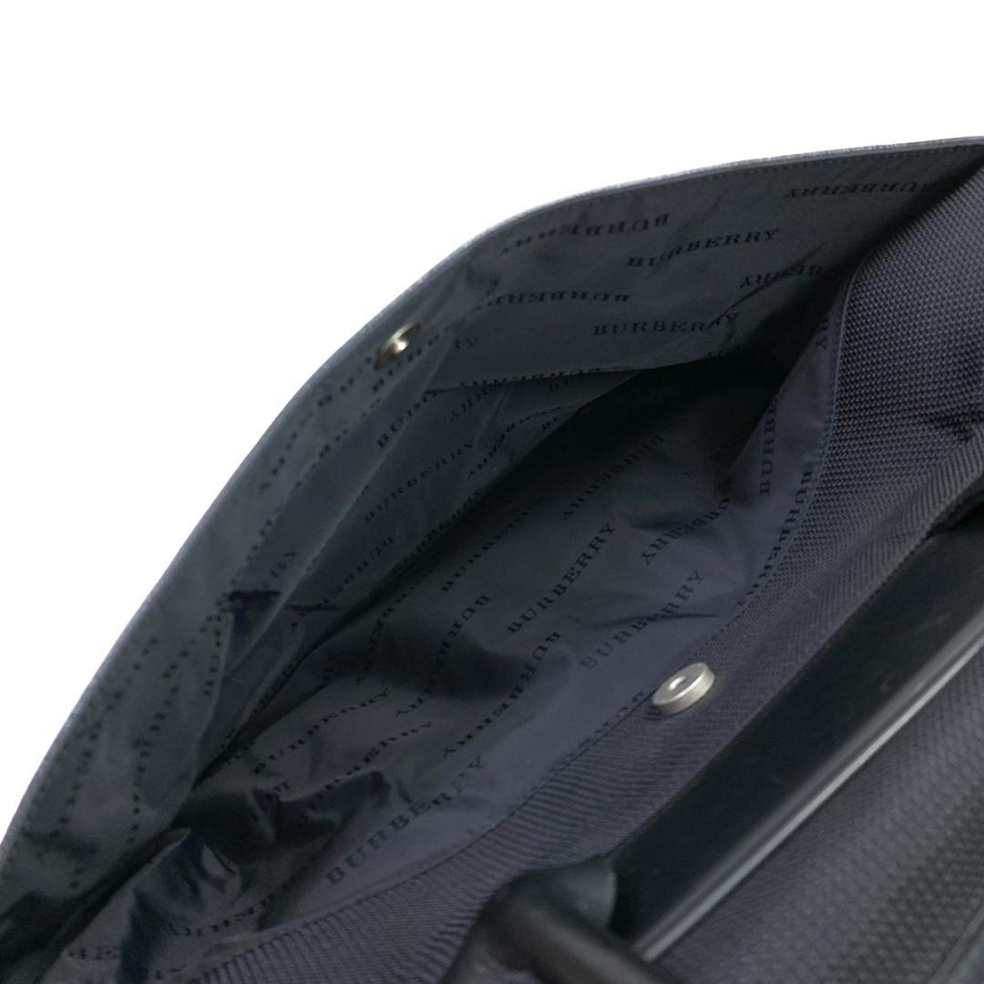 バーバリーゴルフ 2way ボストンバッグ ブラック ロゴ　大容量