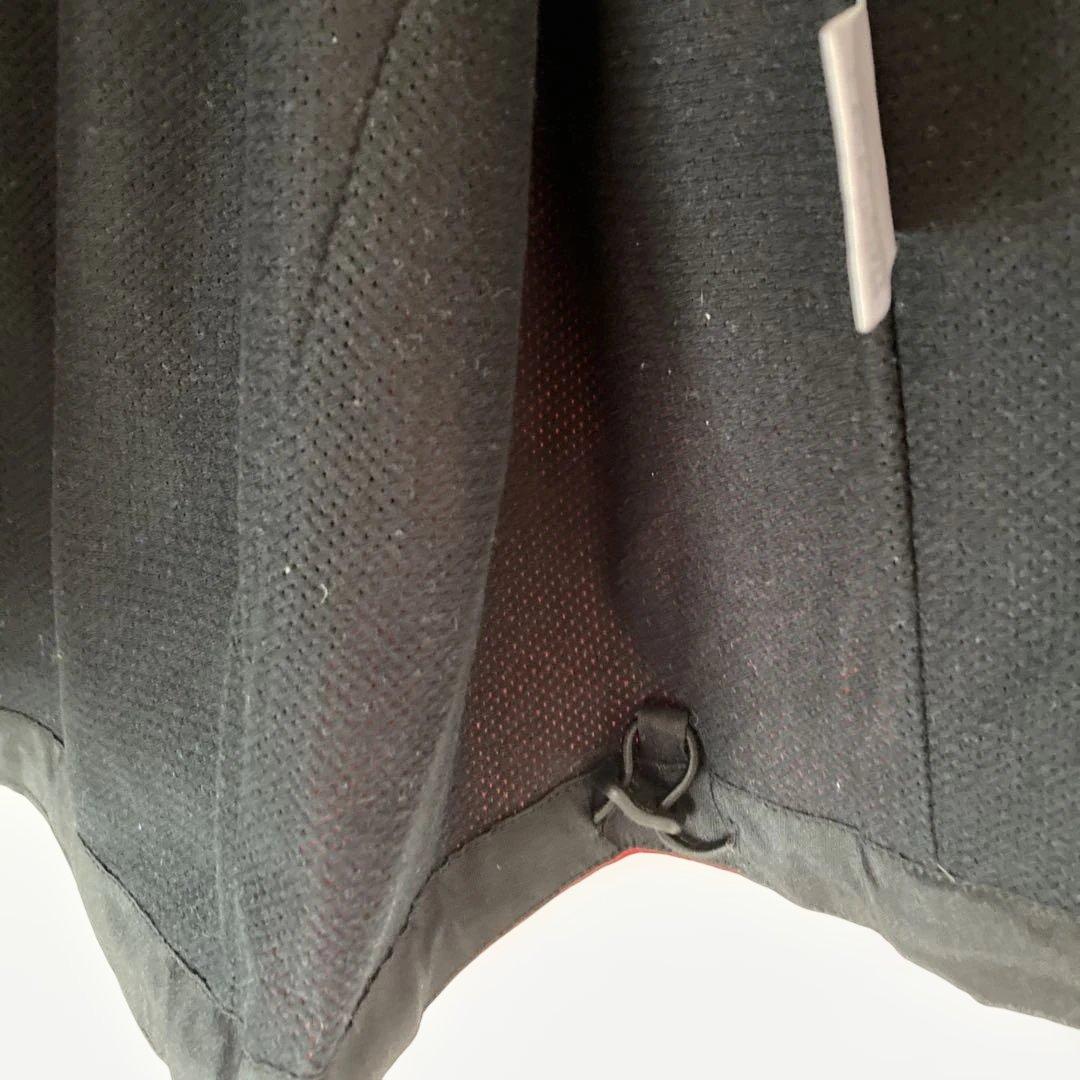 canterbury ウォームアップウェア ブラック/レッドＬサイズ