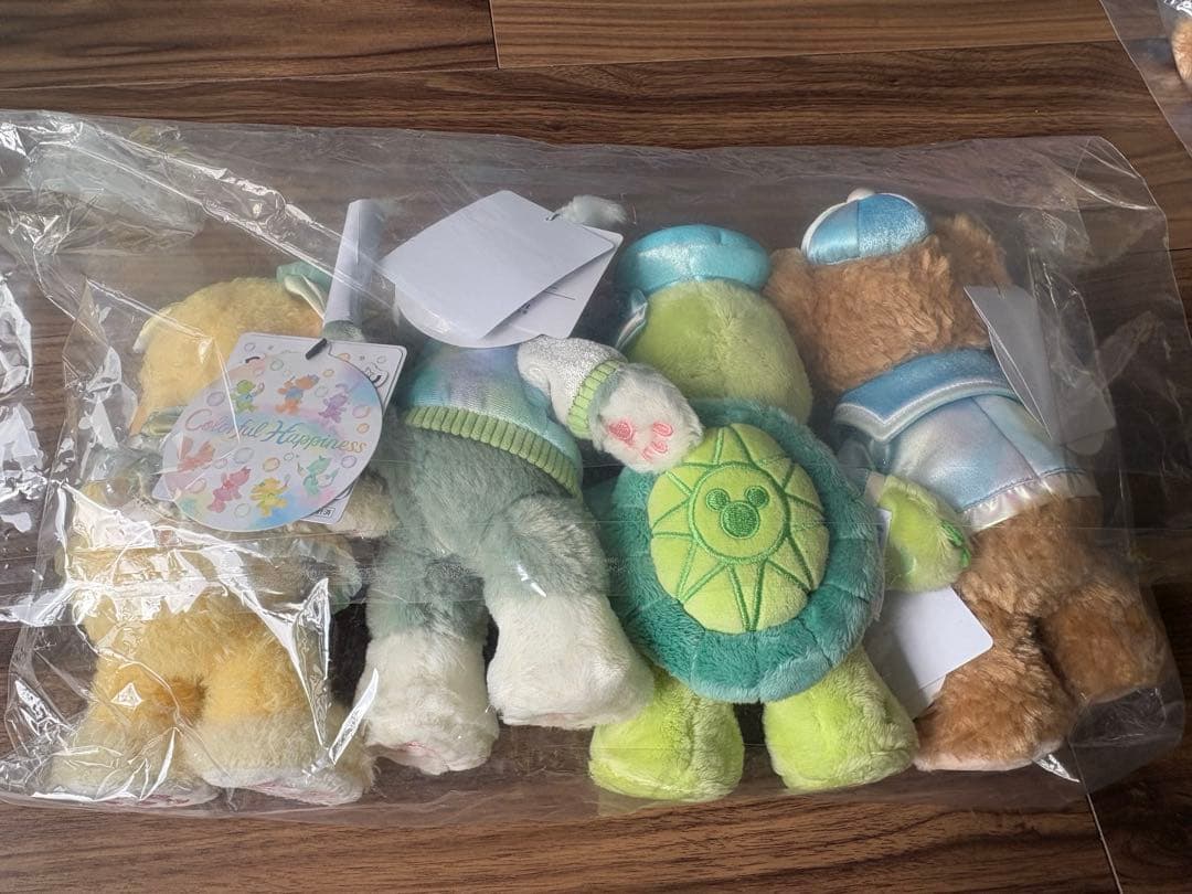 ダッフィー 20周年 カラフルハピネス バケパ ポージープラッシー①